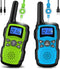 Wishouse Rechargeable Walkie Talkies for Kids - Long Range with USB Charger - Outdoor Camping Games with Flashlight