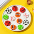 ZAKVOOR 70 Pcs Sport Ball Pencil Erasers, Bulk for Classroom, Party Favor, and Gift Filling