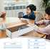 Yexiya 3 Pcs 800-Count Storage Box Card Holders for Trading Cards, Sports Card Collector Box Organizer for Gaming
