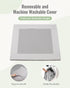 50x50 Blissful Diary Ultra Soft Baby Play Mat, Floor Mat with Removable & Washable Slip-On Cover for Babies