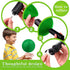 Yunsailing 24 Pieces Dodgeball Playground Ball - 6 Inch Bouncy Balls with Hand Pump for Indoor & Outdoor Games
