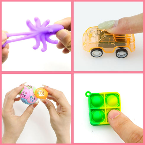 150Pcs Party Favors for Kids 3-8, Fidget Toys Pack, Goodie Bag Stuffers, Carnival Prizes for Classroom Activities