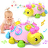 Holaxander Baby Musical Ladybug Crawling Toys,Baby Toy 6-12 Months with Light-up Music, Early