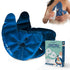 InstaRelief Breast Therapy Pack - 2 Navy Blue Hot/Cold Gel Ice Packs for Mastitis Relief and Breastfeeding