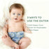 BISENKID 2 Pack 3 Pack 2 (18-35Pound) Waterproof Cloth Diaper Cover Reusable Plastic Diaper Cover - Adjustable Outer