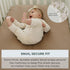 2 Pack Pobibaby Crib Sheets Girl, Premium Fitted Baby Crib Sheets for Standard Mattress Ultra-Soft Jersey Knit, Safe