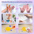 DreamyCandy Crayons,18PCS Set,Gift DreamCandy Rocket and Fish-Shaped Non Toxic Washable Toddler Crayons for Kids