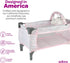 Adora Pack-N-Play Deluxe Baby Doll Crib & Changing Table Set - Includes Storage Box and Diaper Pad, Holds Dolls up to