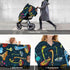 Hcpwzrf Mushroom Baby Car Seat Cover & Nursing Cover - Breathable Stretch Multi-Use Cover for Breastfeeding, Stroller