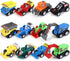 Twister.CK 12 3-6 Pcs Easter Eggs Prefilled with Pull Back Cars for Year Old Boys, Pull Back Construction Vehicle