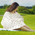 3 Treela Pcs Muslin Cotton Breathable Nursing Cover Multi Use Car Seat Stroller Breastfeeding Cover for Breastfeeding