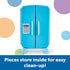 Learning Resources Mini Fridge Sorting Snacks, 51 Pieces, Educational Toddler Toys, Snack Toys, Kids Kitchen Accessories