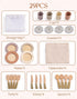 Set, 29PCS ROBOTIME Play Kitchen Dishes Wooden Toddler Plates and Dishes for Boys Girls Gifts