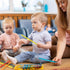Yookeer 24 Pieces Wooden Rhythm Sticks for Kids, 12 Inch Lummi Sticks in 8 Colors, Musical Instruments for Preschool