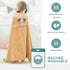 Swimming 31.5" 53" 0-9T MICHLEY Cartoon Hooded Baby Towel Unisex, Premium Soft Bathrobe Large Washcloths x
