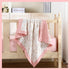 Hillsuren 30x40 Inch 5 Flower Waffle Baby Blanket, Muslin Swaddle Blanket, Soft Layers Crib Stroller Nursery Receiving