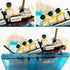 Titanic Sink and Break in Half Toy Building Blocks, Titanic Cruise Ship Model Toy, 247 PCs Kit