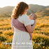 (7-35 lbs) Baby Ring Sling Wrap, Lightweight Baby Carrier Sling Toddler Sling, Cotton Baby Wraps Carrier for Infants