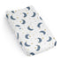 Sweet Jojo Designs Baby Changing Pad Cover Sheet (Moon and Star) for