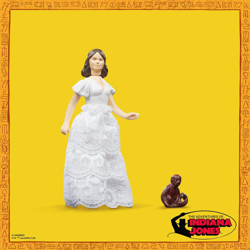 Indiana Jones Retro Collection Marion Ravenwood Toy, 3.75-inch Action Figures for Kids Ages 4 and Up, Raiders of The