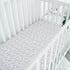 Magik & Kover 2 Pack 52" 28", Stretchy Crib Sheets Girl, Baby Crib Sheets Fitted for Standard Crib and Toddler Mattress