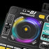 Johehe 12 8 4-8+ Rechargeable Kids DJ Mixer with LED Light Show & Karaoke Microphone - Interactive Music Toy with Sound