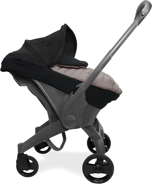 Little Unicorn Winter Car Seat Cover | Premium Insulated Fabric | Universal Fit & Easy to Install | Travel Bag Included
