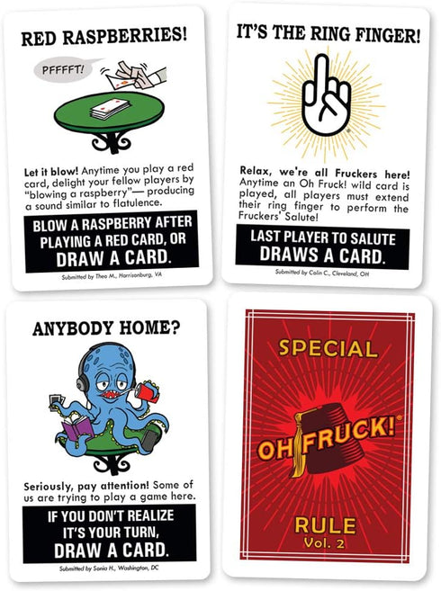 Oh Fruck! Expansion Pack, Special Rules Volume 2
