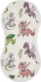 GOODOLD Cute Dragons Pattern Muslin Baby Burp Cloths - Super Absorbent and Soft