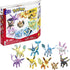 MEGA Pokémon Building Toys Set - Every Eevee Evolution with 470 Pieces, 9 Poseable Characters
