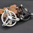 (12 Pure Brass Fidget Spinner Gears Linkage Fidget Gyro Toy Metal DIY Hand Spinner Spins Long Time EDC Focus Meditation