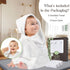 3 (30x30 inches) 3 (10x10 inches) Cozy Organic Bamboo Hooded Baby Towels with Washcloths Hooded Towel & Washcloth Ultra
