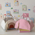 MENGLANSI Breathable Natural Fiber Diaper Storage Bag Compact Carry Design With Spacious Compartments For Mother