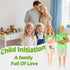 Playset 7 3-12 ebuddy Family Dolls with Slide Swing and Baby Stroller - People, Pets & Accessories for Years Old