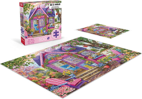 500 Ceaco - Chris Bigelow - She Shed - Larger Sized Piece Jigsaw Puzzle