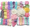 Springtime Pastels DIY Baby Shower Headband Kit - Makes 30 Headbands, Includes