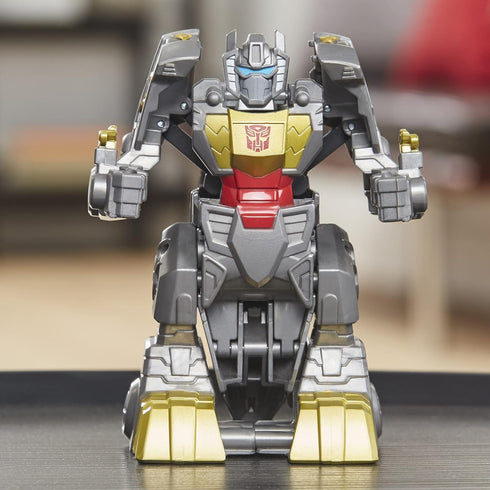 Transformers Classic Heroes Team Grimlock Converting Toy, 4.5-Inch Action Figure for Kids Ages 3 and Up