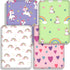 Set, 4 Pack 28 52 Unicorn Crib Sheet Fitted Crib Sheets Girl, Breathable Soft Microfiber Baby Crib Sheets, X in Crib