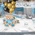 Lenwen 5 Pcs Cute Plush Toy Baby Shower Bear Stuffed Decorations, 14 Inch Stuffed Bear Plush Dolls in Bulk for Boys