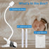 Derebir Momcozy BM01/ BM03/ BM04, PRO-VBM55TX, 16 inches 1/4 Baby Monitor Clip Mount Compatible with Nanit Pro & Flex