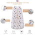 1-2T, 0.5 100% 2-Way 12-24 TADO MUSLIN Toddler Sleep Sack TOG Lightweight Wearable Blanket, Organic Cotton Muslin