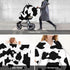 Hcpwzrf Novelty Cow Print Baby Car Seat Cover & Nursing Cover - Breathable Stretch Multi-Use Cover for Breastfeeding