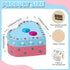 6 Sets 3-12 Kigley Paint Your Own Heart Box Kit DIY Wooden Jewelry Box Unfinished Heart Shaped Boxes Valentine's Day