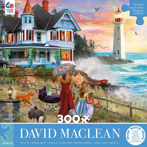 Ceaco - David Maclean - Picking Wildflowers - 300 Piece Jigsaw Puzzle