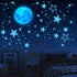 Glow in The Dark Stars for Ceiling, 1049PCS Wall Stickers Including Moon and Stars Decor for Kids Room
