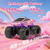 1:18 2.4 4WD 6+ Amphibious Remote Control Car, Pink Monster Truck Toys for Girls RC Cars, GHz Waterproof RC Trucks, All