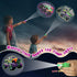 36Pcs Monster Truck LED Finger Lights Truck Toys Party Favors Glow in the Dark Light Up Finger Lights Racing Themed