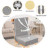 5 Toddler Booster Seat for Dining Table, Point Buckle Child Booster Seat for Table with Backrest, PU Waterproof Easy
