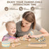 Montessori Music Toys for Toddlers 1-3 - Natural Wooden Instruments for Babies 6-12-18 Months - Educational Gifts