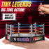 Liberty Imports Ultimate 32-Piece Wrestling Miniature Toys for Kids, Wrestler Figures with 2 Rings